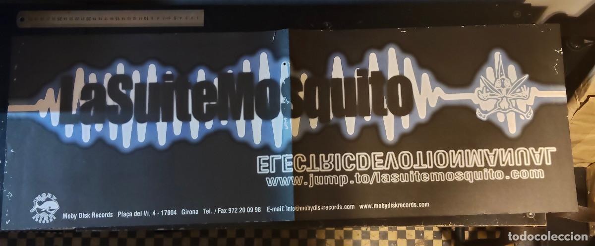 Carteles: cartel poster - concierto la Suite Mosquito, - tienda de discos Moby Disk Records