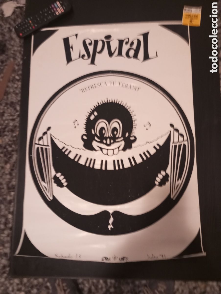 Carteles: Cartel ESPIRAL a&ntilde;o 1991 - Foto 2