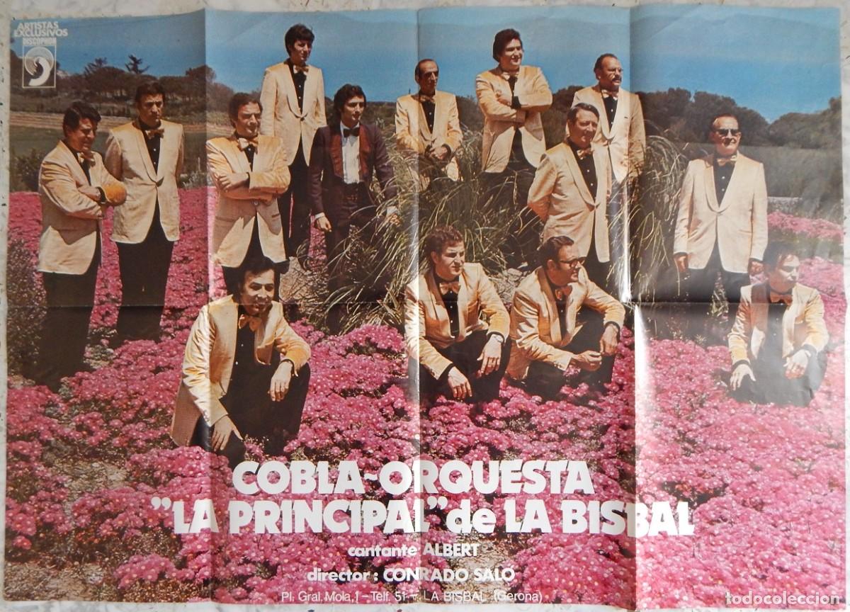 Cartazes: Cartel Cobla - Orquesta La Principal de La Bisbal / 1972 Ministerio de Informaci&oacute;n y Turismo