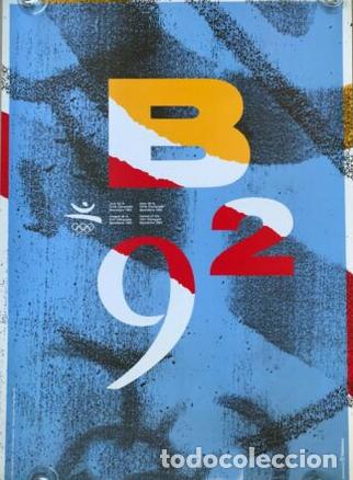 Affissi: P&oacute;ster - CARTEL - JUEGO DE LA XXV OLIMPIADA de BARCELONA 1992 - 70 X 50 CM
