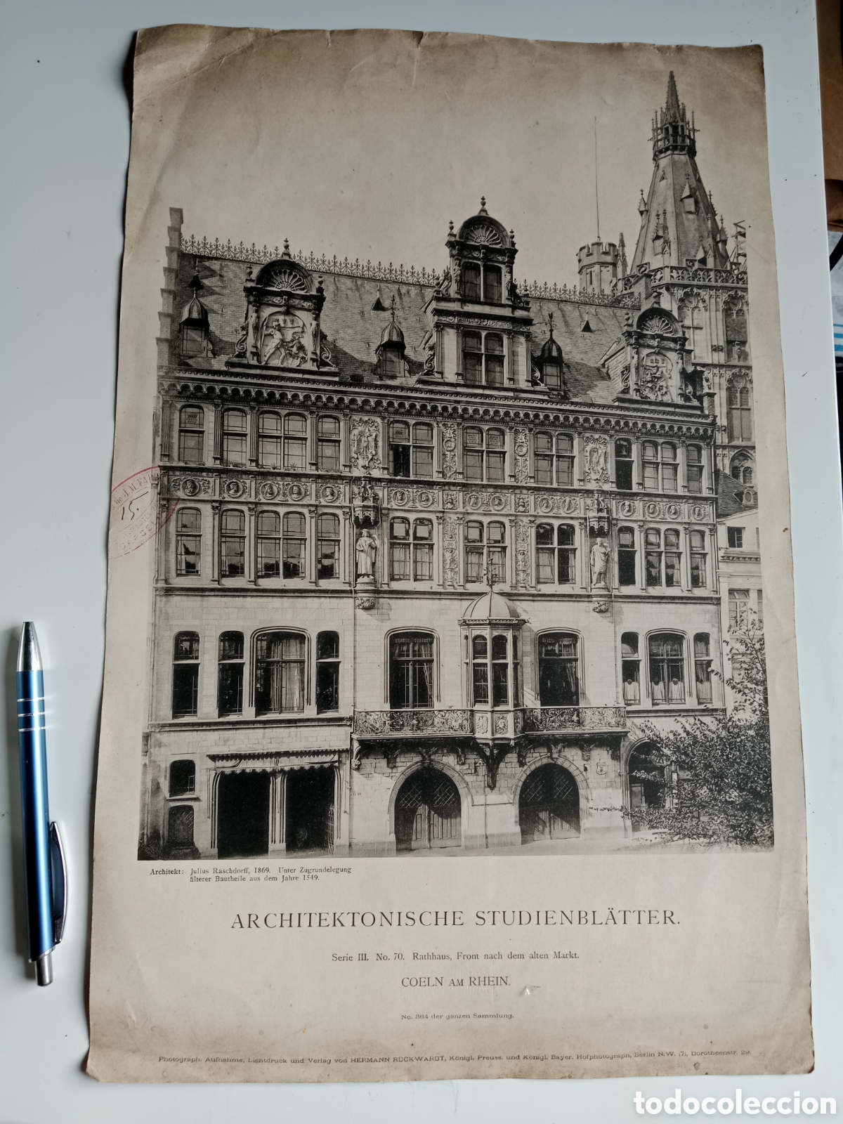 Carteles: SELLO DE LA LIBRERIA FABRE , LA MAS ANTIGUA DE BARCELONA , AYTO. DE COLONIA