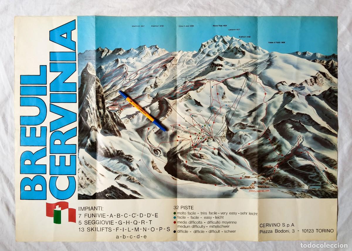 Affiches: CERVINO 1980 POSTER MATTERHORN ESQUI ITALIA SUIZA NEPAL ALPINISMO ESCALADA MONTA&Ntilde;ISMO EXPEDICION