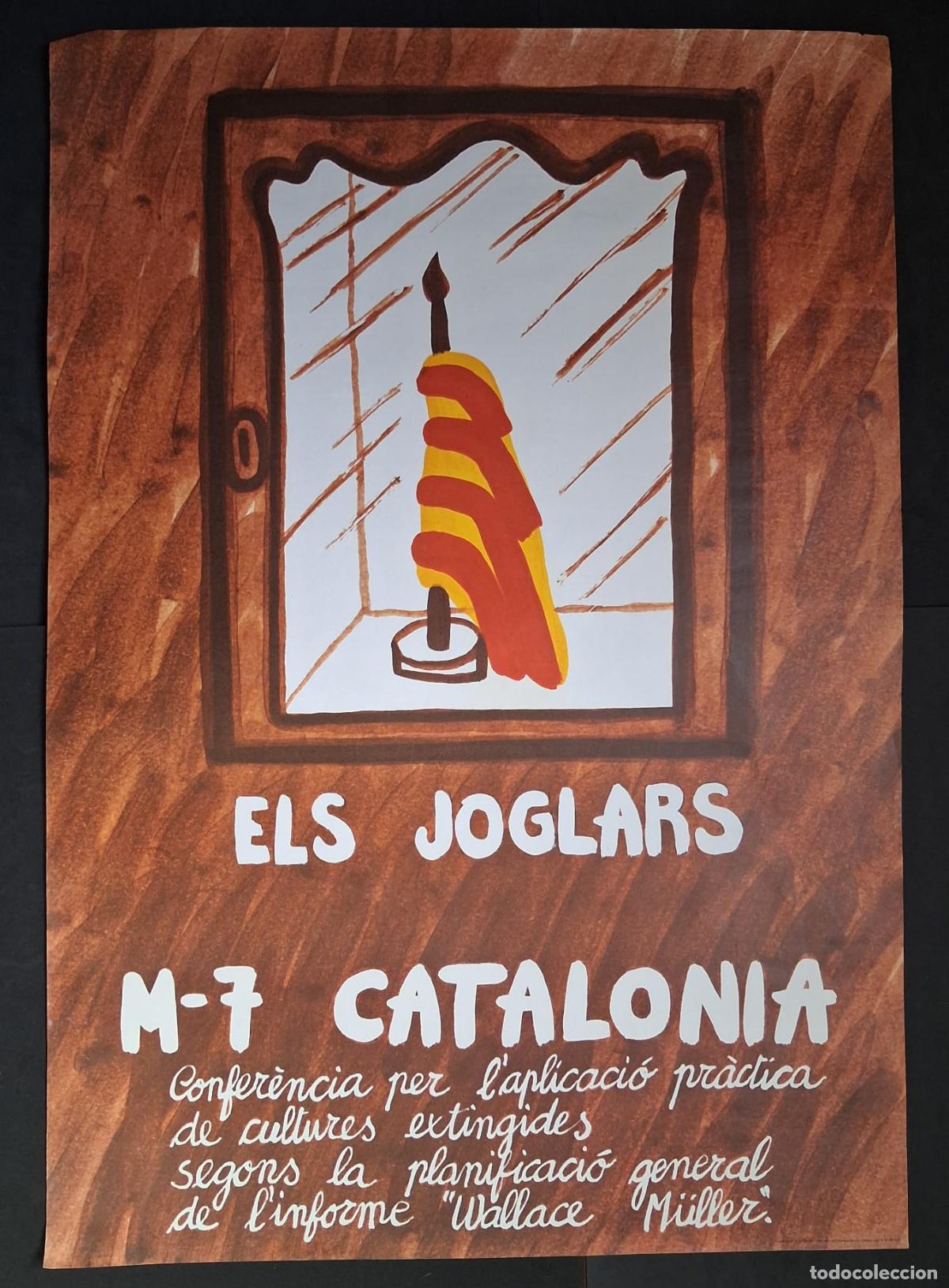 Carteles: CARTEL - POSTER -ELS JOGLARS - M-7 CATALONIA