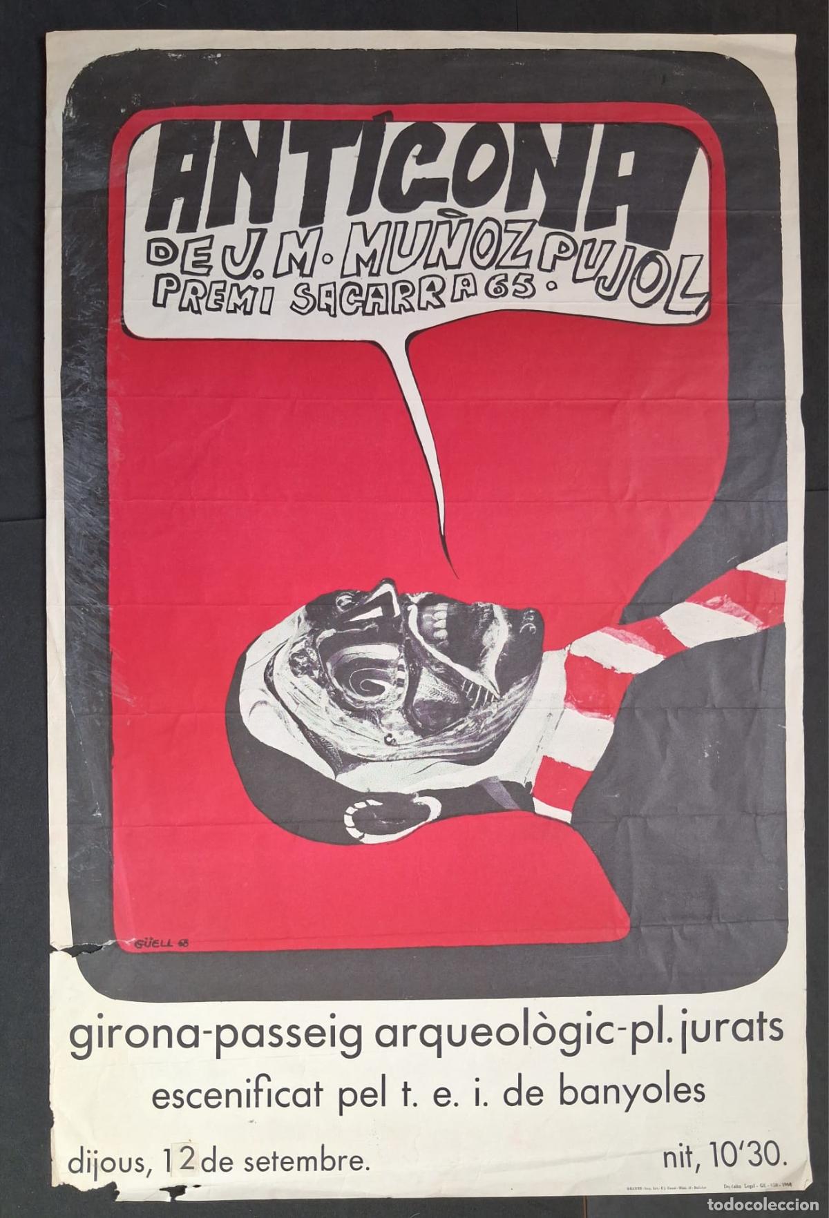 Carteles: CARTEL - POSTER -ANTIGONA