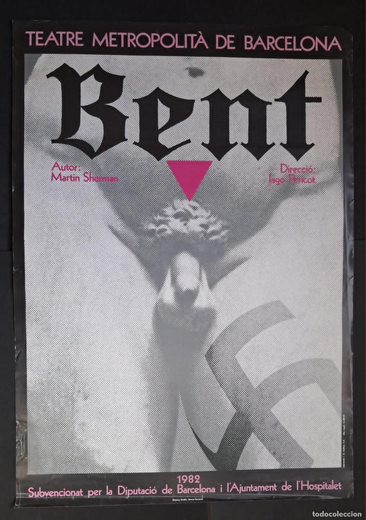 Carteles: CARTEL - POSTER -BENT - TEATRE METROPOLIT&Aacute; DE BARCELONA - 1982