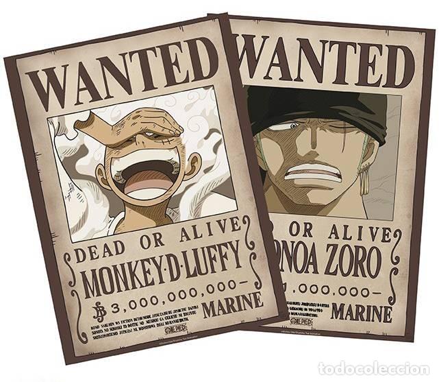 Cartazes: Set 2 Chibi Posters Luffy & Zoro - One Piece (POSTER 52x38)