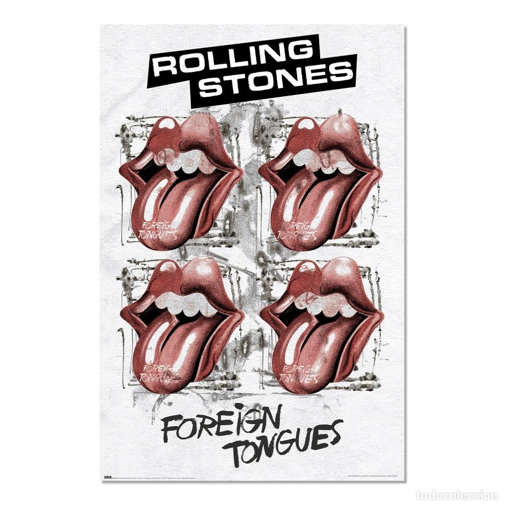 Plakate: Poster THE ROLLING STONES FOREIGN TONGUES (61 x 91,5 cm)