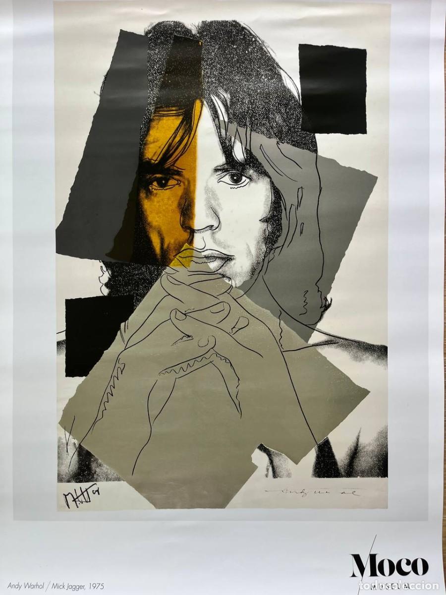 Affiches: Cartel de Andy Warhol &ndash; Mick Jagger (1975) | Original del MOCO Museum Barcelona