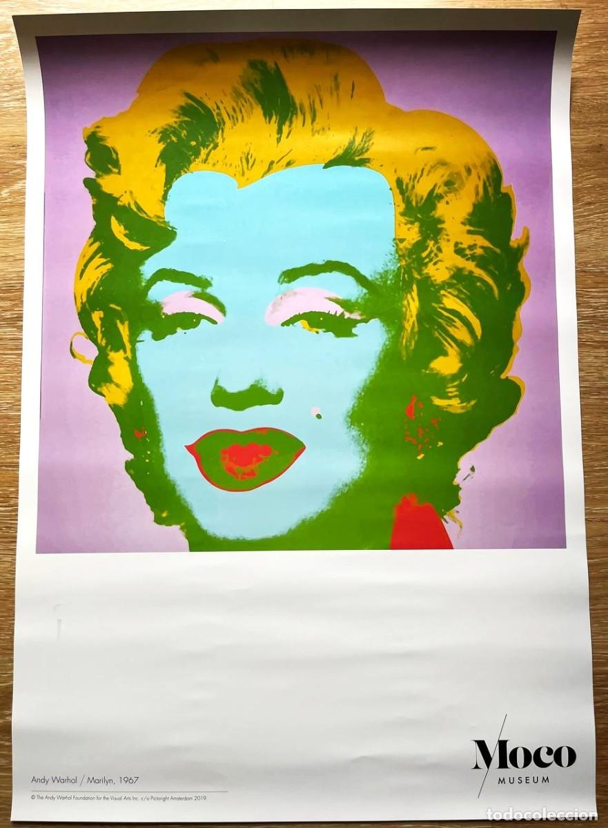 Carteles: Andy Warhol &ndash; Marilyn Monroe | Cartel original MOCO Museum Barcelona