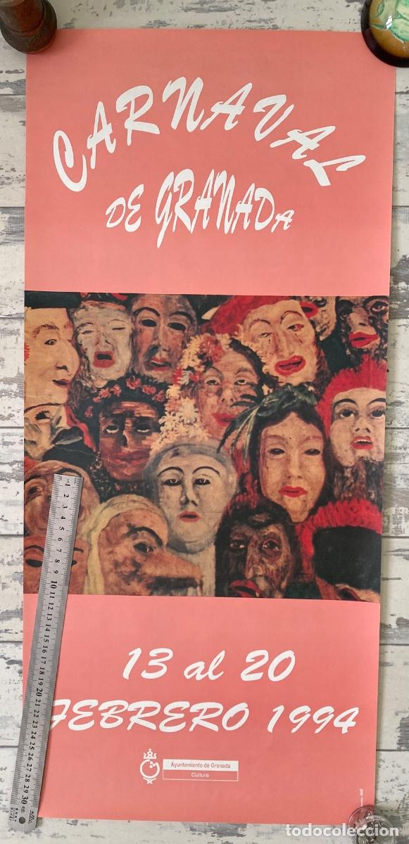 Carteles: Carnaval Granada 1994 cartel Ayuntamiento de Granada Cultura