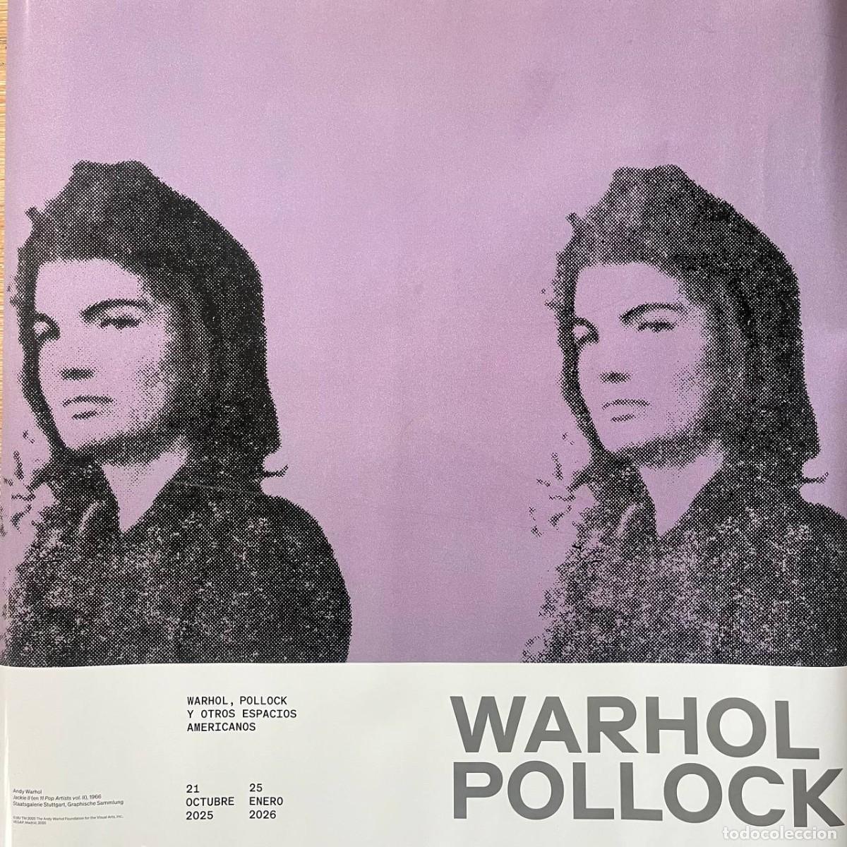 Carteles: Cartel original Andy Warhol &ndash; Jackie II &ndash; Museo Thyssen Madrid 2025