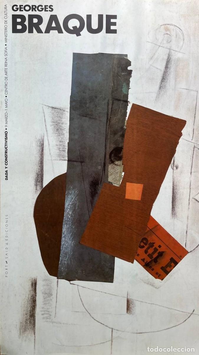 Carteles: Cartel original Georges Braque &ndash; Dada y Constructivismo &ndash; Museo Reina Sof&iacute;a (1989) - Foto 9