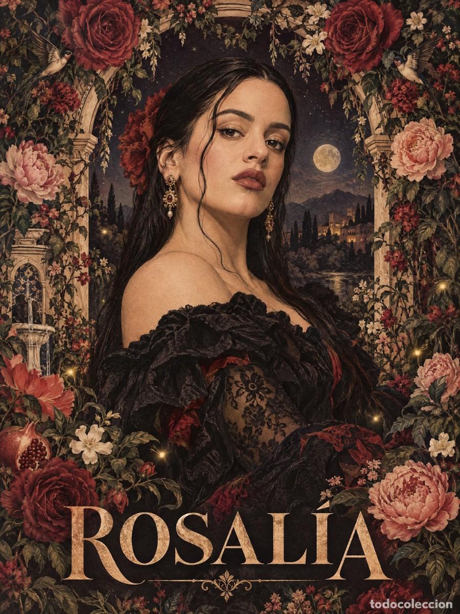 Carteles: ROSALIA - flowers fantasy !! cartel-poster 30x40 !! NUEVO