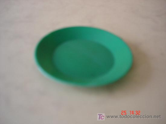 Casas de mu&ntilde;ecas: PLATITO - 6,5 CM DE DIAMETRO - PLASTICO - - Foto 1