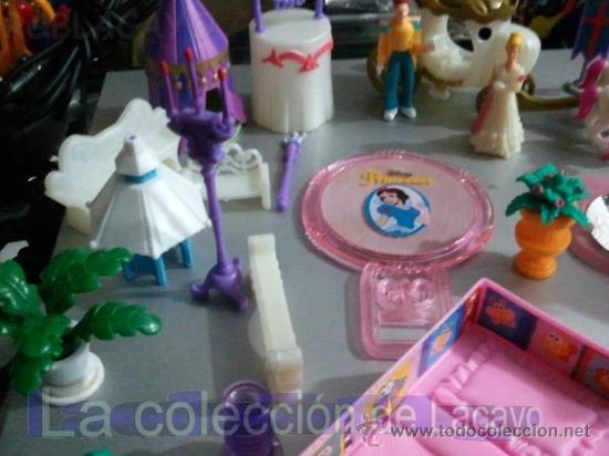 Casas de mu&ntilde;ecas: GRAN LOTE ACCESORIOS Y MU&Ntilde;ECOS PRINCESITAS DISNEY - Foto 4