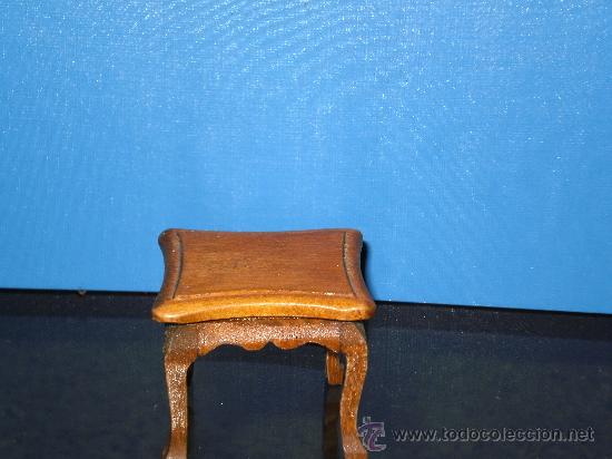 Casas de mu&ntilde;ecas: MESA EN MADERA PARA CASA DE MU&Ntilde;ECAS . - Foto 2