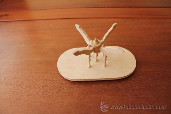 Casas de mu&ntilde;ecas: MESA DE MADERA PARA CASA DE MU&Ntilde;ECAS - Foto 3