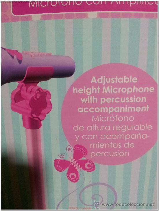 Casas de mu&ntilde;ecas: GUITARRA ELECTRICA Y MICROFONO AMPLIFICADO BARBIE - Foto 6