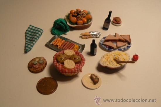 Casas de mu&ntilde;ecas: LOTE DE COMIDITAS - Foto 1