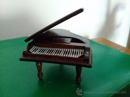 Casas de mu&ntilde;ecas: PIANO DE MADERA PARA  CASA DE MU&Ntilde;ECAS - Foto 3