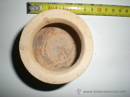 Casas de mu&ntilde;ecas: antiguo macetero con forma de copa en ceramica para mu&ntilde;ecas - Foto 2