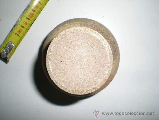 Casas de mu&ntilde;ecas: antiguo macetero con forma de copa en ceramica para mu&ntilde;ecas - Foto 4