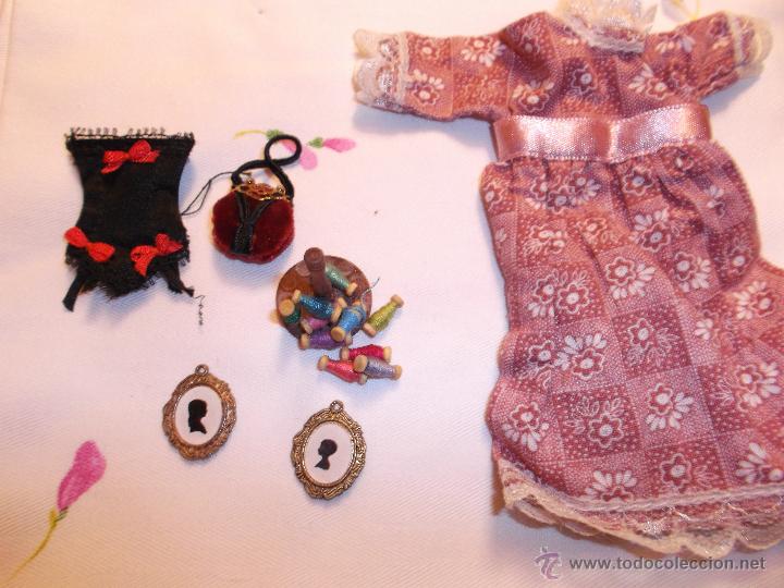 Casas de mu&ntilde;ecas: lote miniaturas merceria - Foto 2
