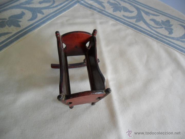 Casas de mu&ntilde;ecas: CUNA MOISES DE MADERA PARA CASA DE MU&Ntilde;ECAS - Foto 4