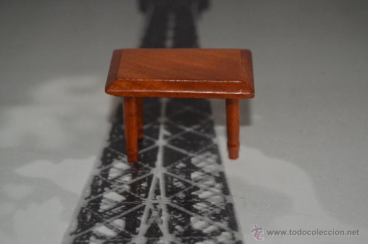 Casas de mu&ntilde;ecas: mesita  mueble de casa de mu&ntilde;ecas - Foto 3