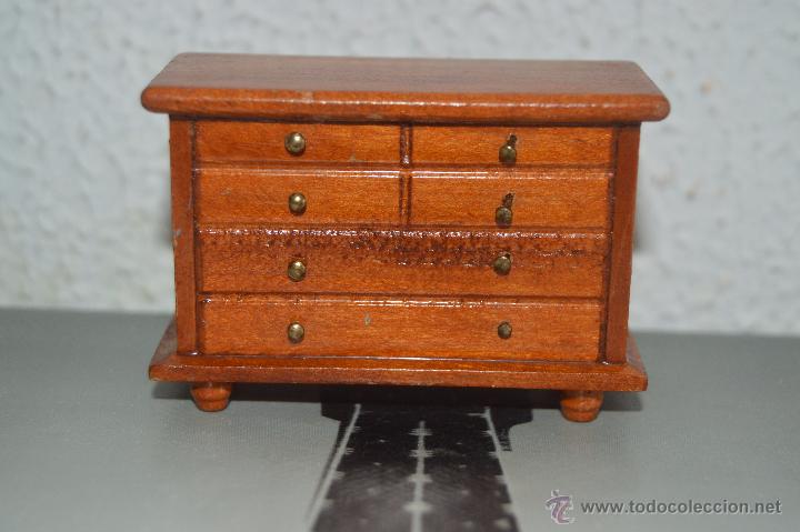 Casas de mu&ntilde;ecas: comoda mueble de casa de mu&ntilde;ecas - Foto 1