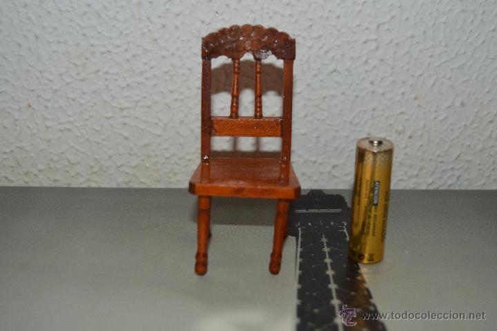 Casas de mu&ntilde;ecas: silla para casa de mu&ntilde;ecas mobiliario - Foto 1
