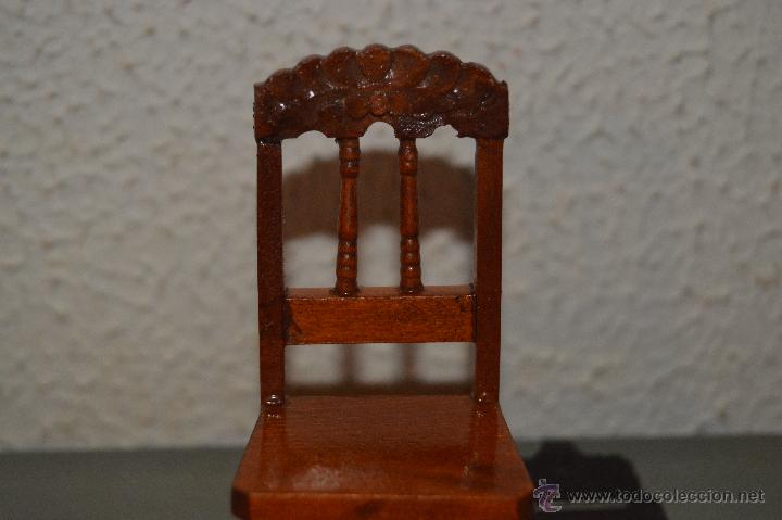 Casas de mu&ntilde;ecas: silla para casa de mu&ntilde;ecas mobiliario - Foto 2