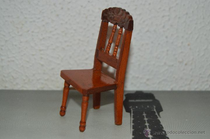 Casas de mu&ntilde;ecas: silla para casa de mu&ntilde;ecas mobiliario - Foto 3
