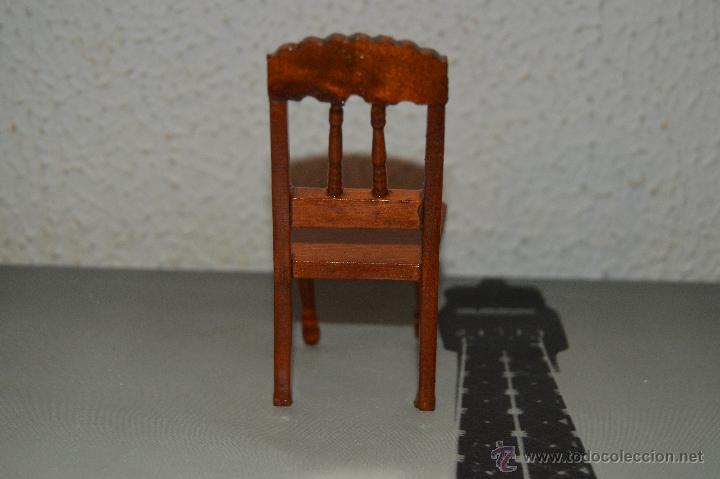 Casas de mu&ntilde;ecas: silla para casa de mu&ntilde;ecas mobiliario - Foto 4