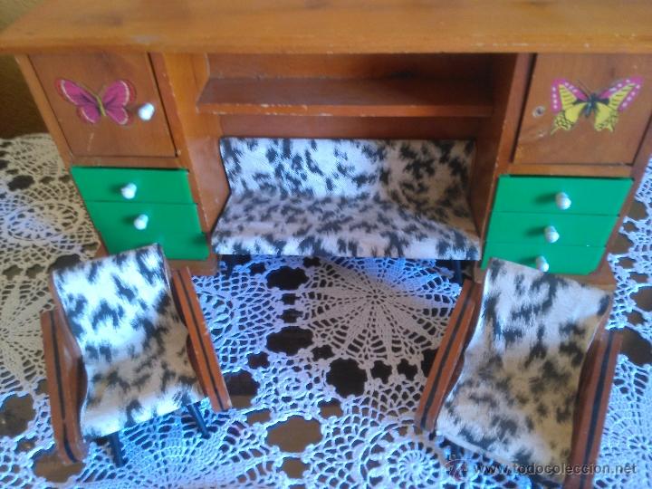 Casas de mu&ntilde;ecas: muebles casa mu&ntilde;ecas tipo vitage - Foto 1
