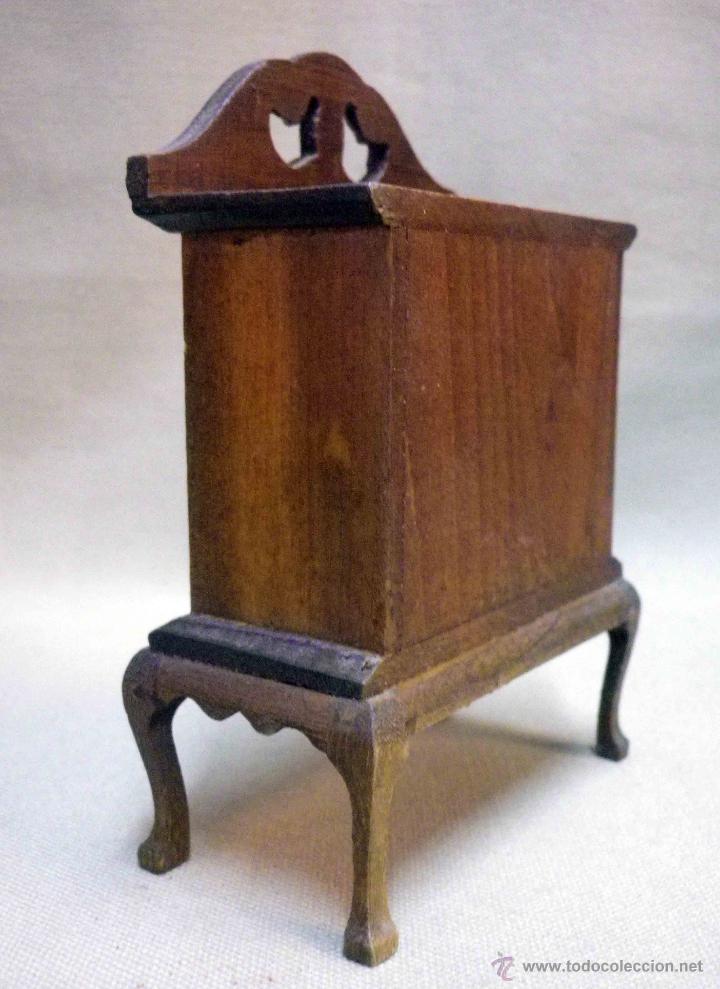 Casas de mu&ntilde;ecas: COMPLEMENTO CASA DE MU&Ntilde;ECAS, MUEBLE COMEDOR, ALACENA DE MADERA, 1940s - Foto 5