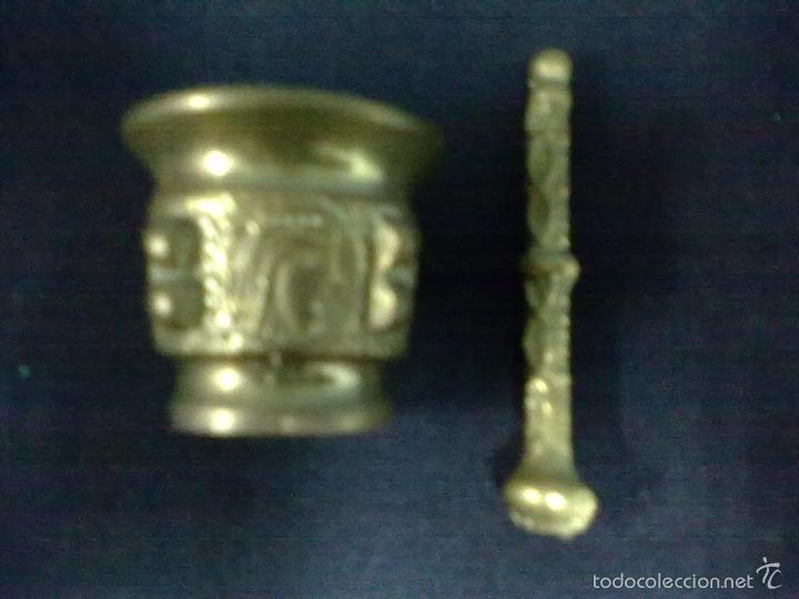 Casas de mu&ntilde;ecas: MINI ALMIREZ CARAS COLUMNAS BRONCE - Foto 2