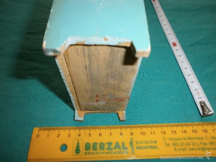 Casas de mu&ntilde;ecas: mueble antiguo de casa de mu&ntilde;ecas - Foto 4