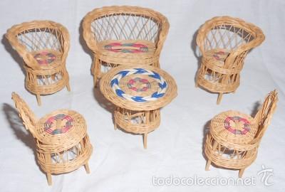 Casas de mu&ntilde;ecas: SALITA DE MIMBRE PARA CASA DE MU&Ntilde;ECAS - Foto 1