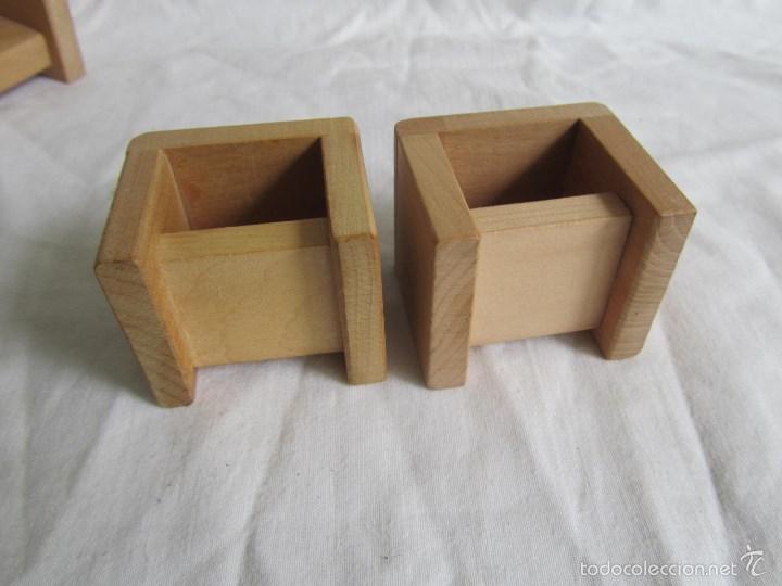 Casas de mu&ntilde;ecas: Mobiliario para casa de mu&ntilde;eca de madera Beeboo - Foto 8