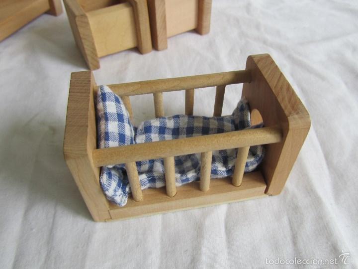 Casas de mu&ntilde;ecas: Mobiliario para casa de mu&ntilde;eca de madera Beeboo - Foto 9