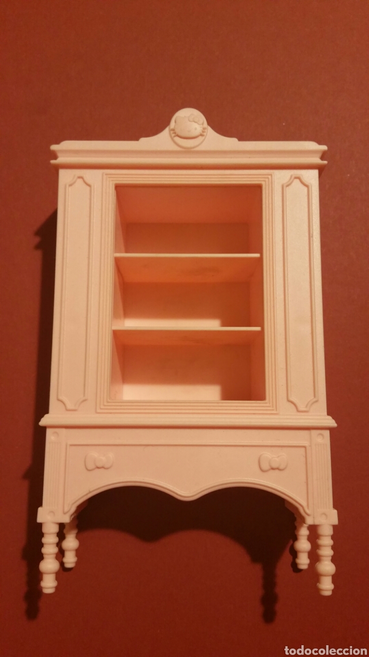 Casas de mu&ntilde;ecas: Librer&iacute;a Hello Kitty para casa de mu&ntilde;ecas - Foto 1