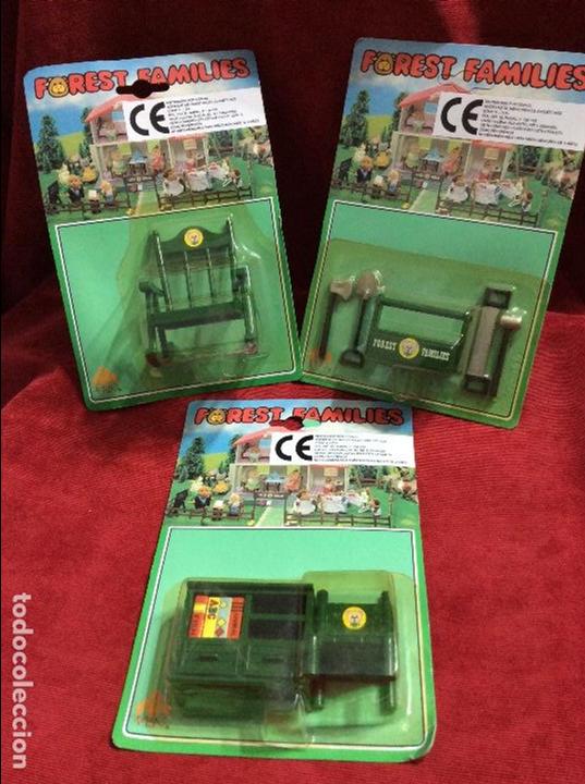 Casas de mu&ntilde;ecas: Forest Families Accesorios 3 blister - Foto 1