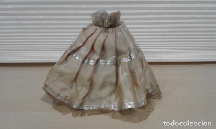 Casas de mu&ntilde;ecas: ANTIGUO VESTIDO PARA MU&Ntilde;ECA - Foto 1