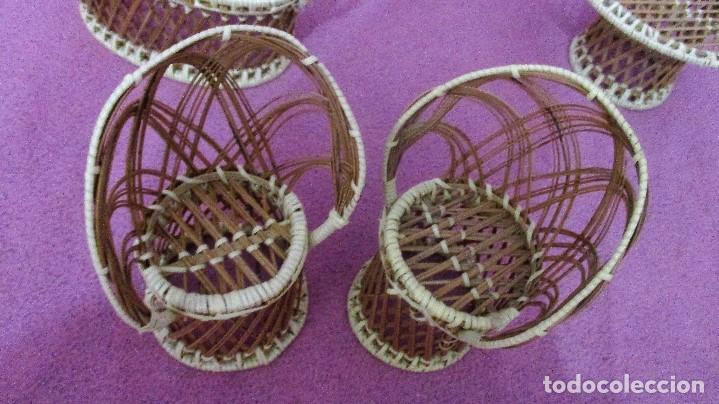 Casas de mu&ntilde;ecas: muebles mimbre mu&ntilde;ecas - Foto 4