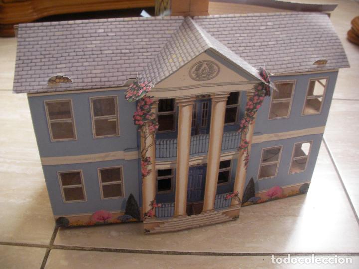 Casas de mu&ntilde;ecas: CASA DE MU&Ntilde;ECAS 3 D CON PERSONAJES - Foto 2