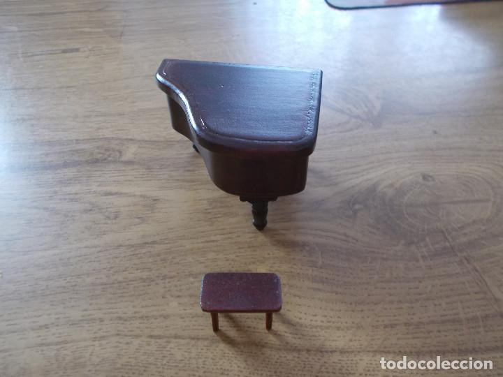 Casas de mu&ntilde;ecas: PIANO DE MADERA PARA CASA DE MU&Ntilde;ECAS - Foto 3