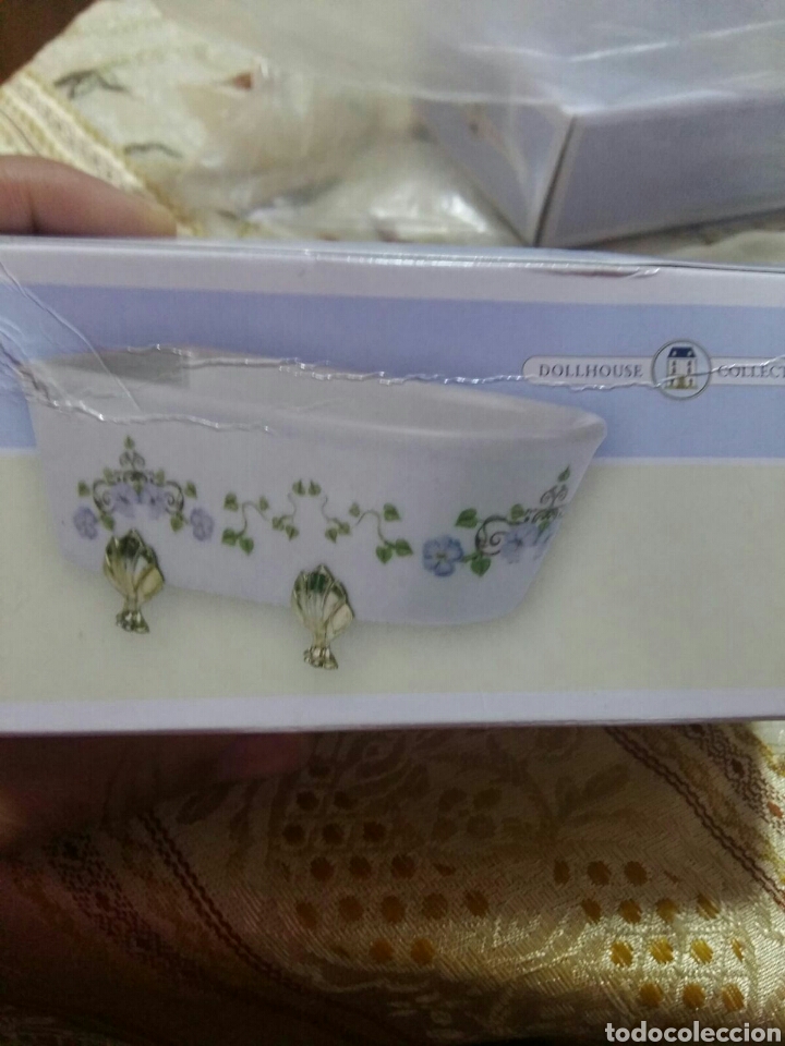 Casas de mu&ntilde;ecas: Ba&ntilde;era porcelana - Foto 1