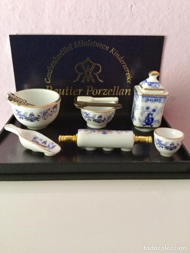 Casas de mu&ntilde;ecas: Miniatura. Set para reposter&iacute;a. &ldquo;Reutter&rdquo; - Foto 1