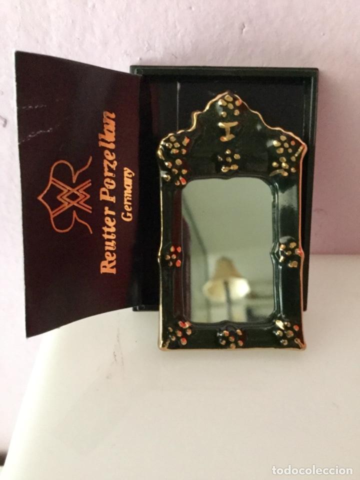 Casas de mu&ntilde;ecas: Miniatura. Espejo. &ldquo;Reutter&rdquo; - Foto 1